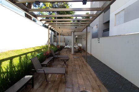 ÁREA COMUM -CHURRASQUEIRA de apartamento para alugar com 2 quartos, 49m² em Fazenda Santa Cândida, Campinas