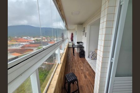 Varanda de apartamento para alugar com 1 quarto, 48m² em Balneario Flórida, Praia Grande