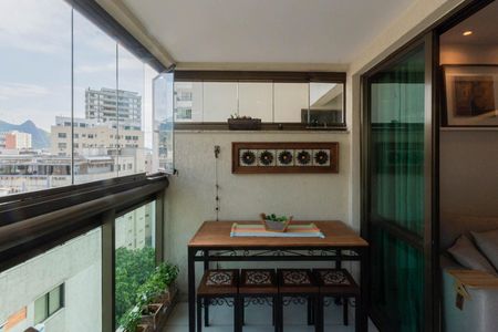 Varanda da Sala de apartamento à venda com 3 quartos, 78m² em Tijuca, Rio de Janeiro