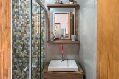 Casa para alugar com 150m², 3 quartos e 2 vagas Casa para alugar com 150m², 3 quartos e 2 vagasBanheiro da Suíte 3