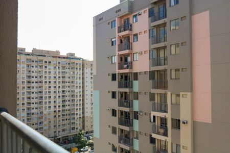 Varanda da Sala de apartamento à venda com 2 quartos, 37m² em Cachambi, Rio de Janeiro
