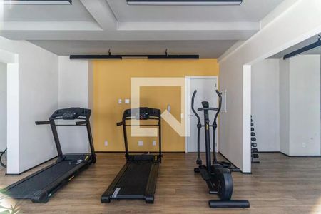 Apartamento para alugar com 38m², 2 quartos e sem vaga Apartamento para alugar com 38m², 2 quartos e sem vagaAcademia