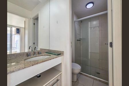 Apartamento para alugar com 45m², 1 quarto e 1 vaga Apartamento para alugar com 45m², 1 quarto e 1 vagaBanheiro