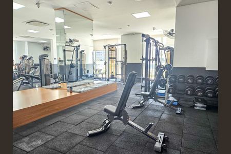 Apartamento para alugar com 45m², 1 quarto e 1 vaga Apartamento para alugar com 45m², 1 quarto e 1 vagaAcademia