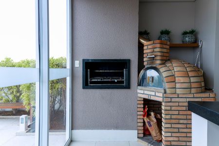 Apartamento para alugar com 45m², 1 quarto e 1 vaga Apartamento para alugar com 45m², 1 quarto e 1 vagaÁrea comum - Churrasqueira