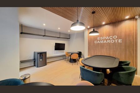 Apartamento à venda com 34m², 1 quarto e sem vagaSalão de jogos