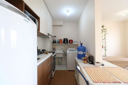 Apartamento à venda com 34m², 1 quarto e sem vagaCozinha e Área de Serviço