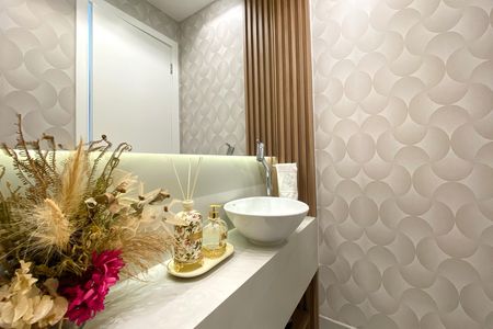Apartamento à venda com 120m², 3 quartos e 2 vagasLavabo da Sala