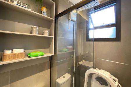 Apartamento à venda com 120m², 3 quartos e 2 vagasBanheiro das Semi suites