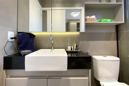 Apartamento à venda com 120m², 3 quartos e 2 vagasBanheiro das Semi suites