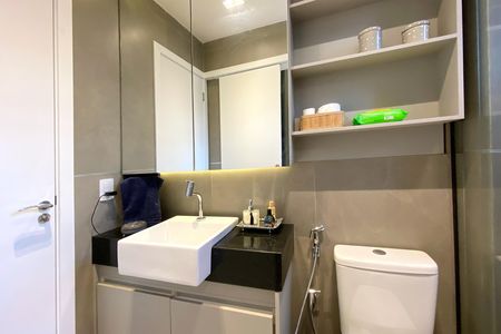 Apartamento à venda com 120m², 3 quartos e 2 vagasBanheiro das Semi suites