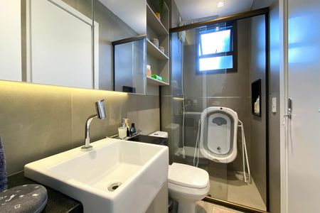 Apartamento à venda com 120m², 3 quartos e 2 vagasBanheiro das Semi suites