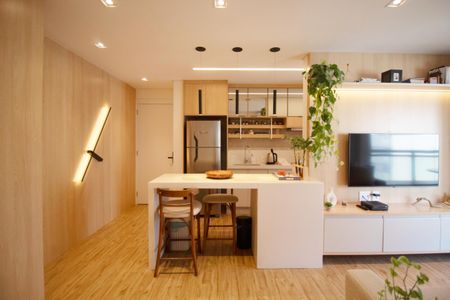 Apartamento à venda com 49m², 1 quarto e 1 vaga