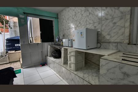 Cozinha de kitnet/studio para alugar com 1 quarto, 40m² em Recreio dos Bandeirantes, Rio de Janeiro