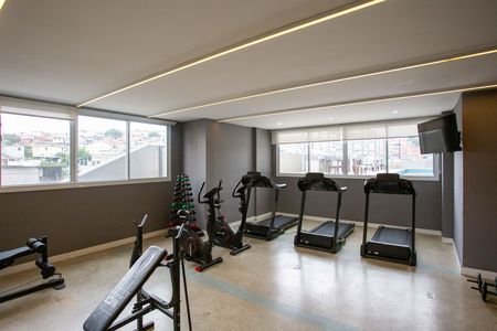 Apartamento à venda com 43m², 2 quartos e sem vagaAcademia