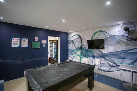 Apartamento à venda com 43m², 2 quartos e sem vagaSalão de jogos