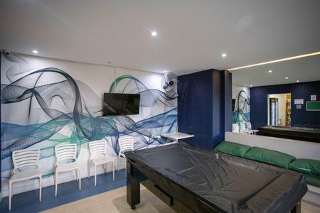 Apartamento à venda com 43m², 2 quartos e sem vagaSalão de jogos