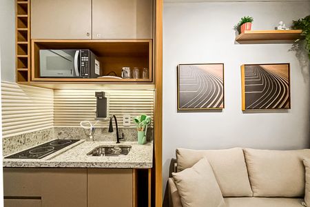 Apartamento para alugar com 26m², 1 quarto e sem vaga Apartamento para alugar com 26m², 1 quarto e sem vagaCozinha