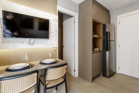 Apartamento para alugar com 26m², 1 quarto e sem vaga Apartamento para alugar com 26m², 1 quarto e sem vagaSala