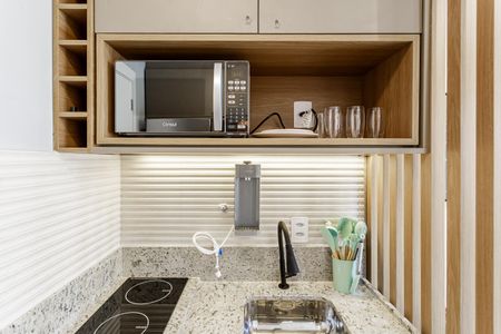 Apartamento para alugar com 26m², 1 quarto e sem vaga Apartamento para alugar com 26m², 1 quarto e sem vagaCozinha