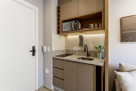 Apartamento para alugar com 26m², 1 quarto e sem vaga Apartamento para alugar com 26m², 1 quarto e sem vagaCozinha