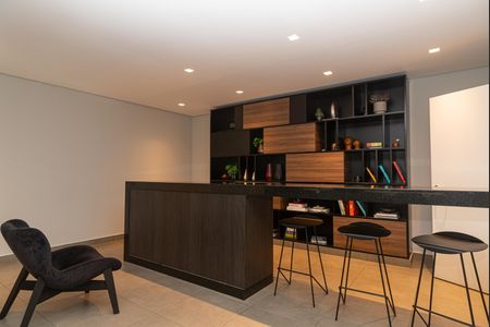 Studio para alugar com 25m², 1 quarto e 1 vaga Studio para alugar com 25m², 1 quarto e 1 vagaÁrea comum - Salão de festas