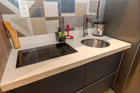 Studio para alugar com 25m², 1 quarto e 1 vaga Studio para alugar com 25m², 1 quarto e 1 vagaCozinha