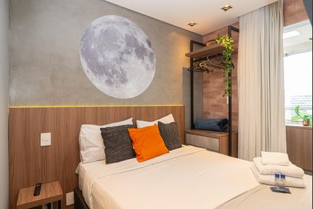 Studio para alugar com 25m², 1 quarto e 1 vaga Studio para alugar com 25m², 1 quarto e 1 vagaQuarto