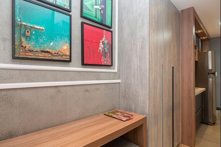 Studio para alugar com 25m², 1 quarto e 1 vaga Studio para alugar com 25m², 1 quarto e 1 vagaQuarto