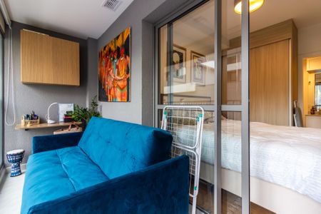 Varanda de apartamento para alugar com 1 quarto, 45m² em Pinheiros, São Paulo