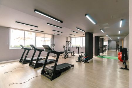 Apartamento para alugar com 35m², 1 quarto e sem vaga Apartamento para alugar com 35m², 1 quarto e sem vagaÁrea comum - Academia