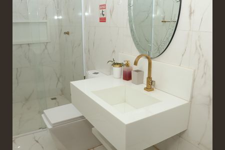Casa para alugar com 95m², 2 quartos e 3 vagasBanheiro da Suíte