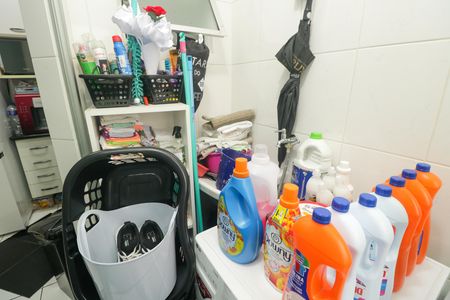 Área de Serviço de apartamento à venda com 3 quartos, 60m² em Parque Marajoara, Santo André