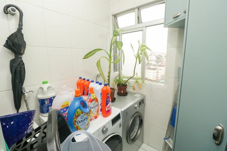 Área de Serviço de apartamento à venda com 3 quartos, 60m² em Parque Marajoara, Santo André