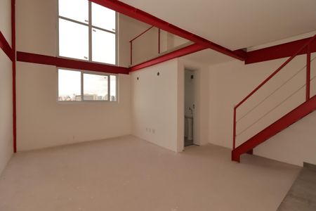 Sala de apartamento à venda com 1 quarto, 51m² em Santa Terezinha, Santo André