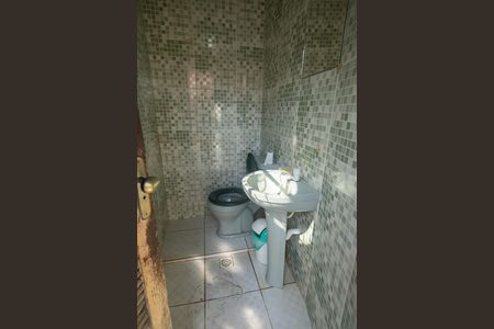 Apartamento para alugar com 185m², 3 quartos e sem vagaBanheiro da área gourmet