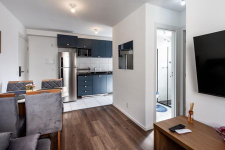 Sala de apartamento para alugar com 2 quartos, 41m² em Barra Funda, São Paulo