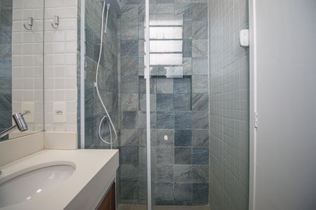 Banheiro de apartamento para alugar com 1 quarto, 31m² em Santo Cristo, Rio de Janeiro