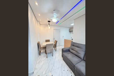 Sala de apartamento para alugar com 2 quartos, 47m² em Castelo, Santos