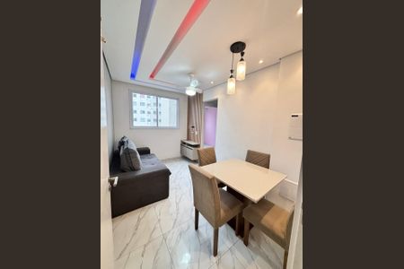 Sala de apartamento para alugar com 2 quartos, 47m² em Castelo, Santos