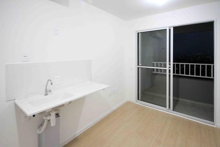 Sala e Cozinha de apartamento para alugar com 1 quarto, 25m² em Jardim Imperador (zona Leste), São Paulo
