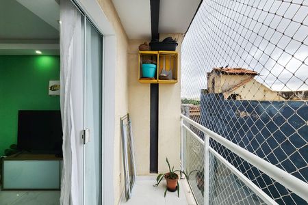 Varanda  de apartamento para alugar com 2 quartos, 60m² em Imperial de São Cristóvão, Rio de Janeiro