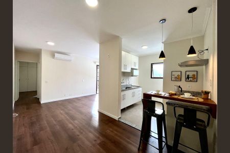 Sala de apartamento para alugar com 1 quarto, 49m² em Bonfim, Campinas