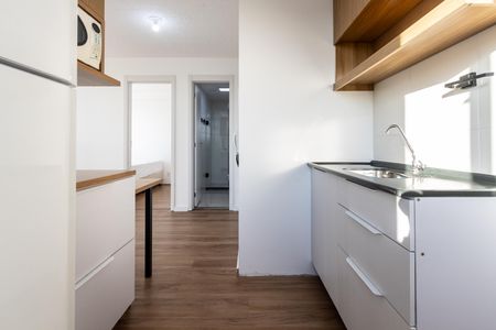 Apartamento para alugar com 37m², 2 quartos e sem vagaCozinha e Área de Serviço