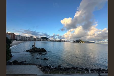 Vista da Sala de apartamento para alugar com 1 quarto, 50m² em Morro dos Barbosas, São Vicente