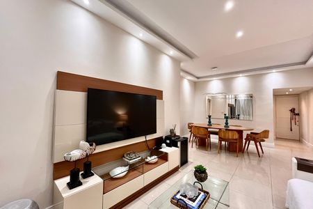 Sala de apartamento para alugar com 3 quartos, 130m² em Leblon, Rio de Janeiro