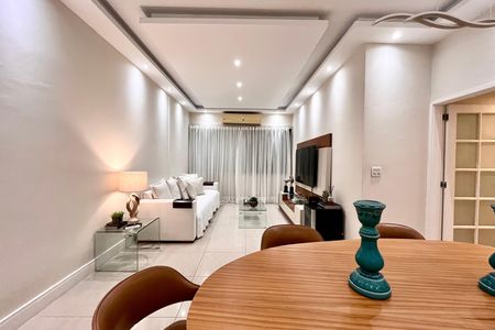 Sala  de apartamento para alugar com 3 quartos, 130m² em Leblon, Rio de Janeiro