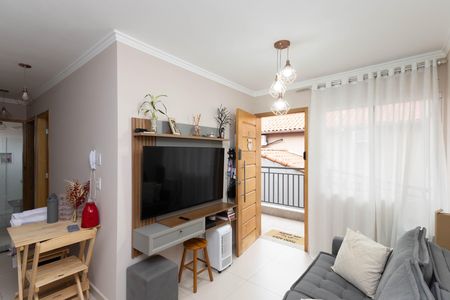 Sala  de apartamento para alugar com 2 quartos, 42m² em Parque Vitoria, São Paulo