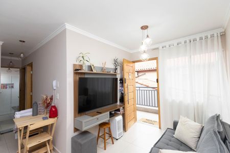 Sala  de apartamento para alugar com 2 quartos, 42m² em Parque Vitoria, São Paulo