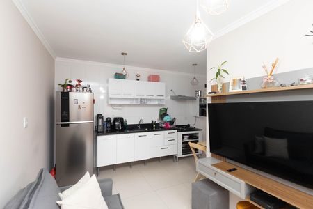 Sala  de apartamento para alugar com 2 quartos, 42m² em Parque Vitoria, São Paulo